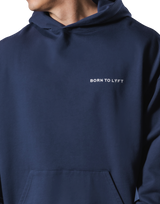 LÝFT Circle Sweat Hoodie - Navy