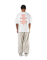 Back Message Big T-Shirt - White