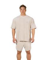 LÝS Logo Pile Big T-Shirt - Ivory