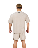 LÝS Logo Pile Big T-Shirt - Ivory