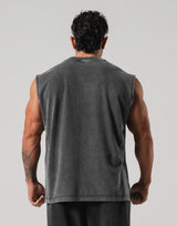 Eagle Graphic Vintage Tanktop - Black