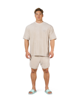 LÝS Logo Pile Big T-Shirt - Ivory