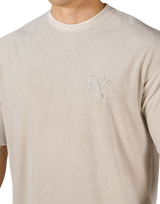 LÝS Logo Pile Big T-Shirt - Ivory