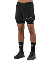 Layered Stretch Shorts - Black Special