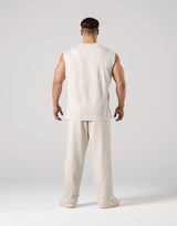 Eagle Graphic Vintage Tanktop - Ivory