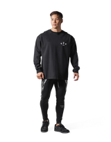 Old English Long T-Shirt - Black