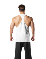 Metal Logo Training Tanktop - White