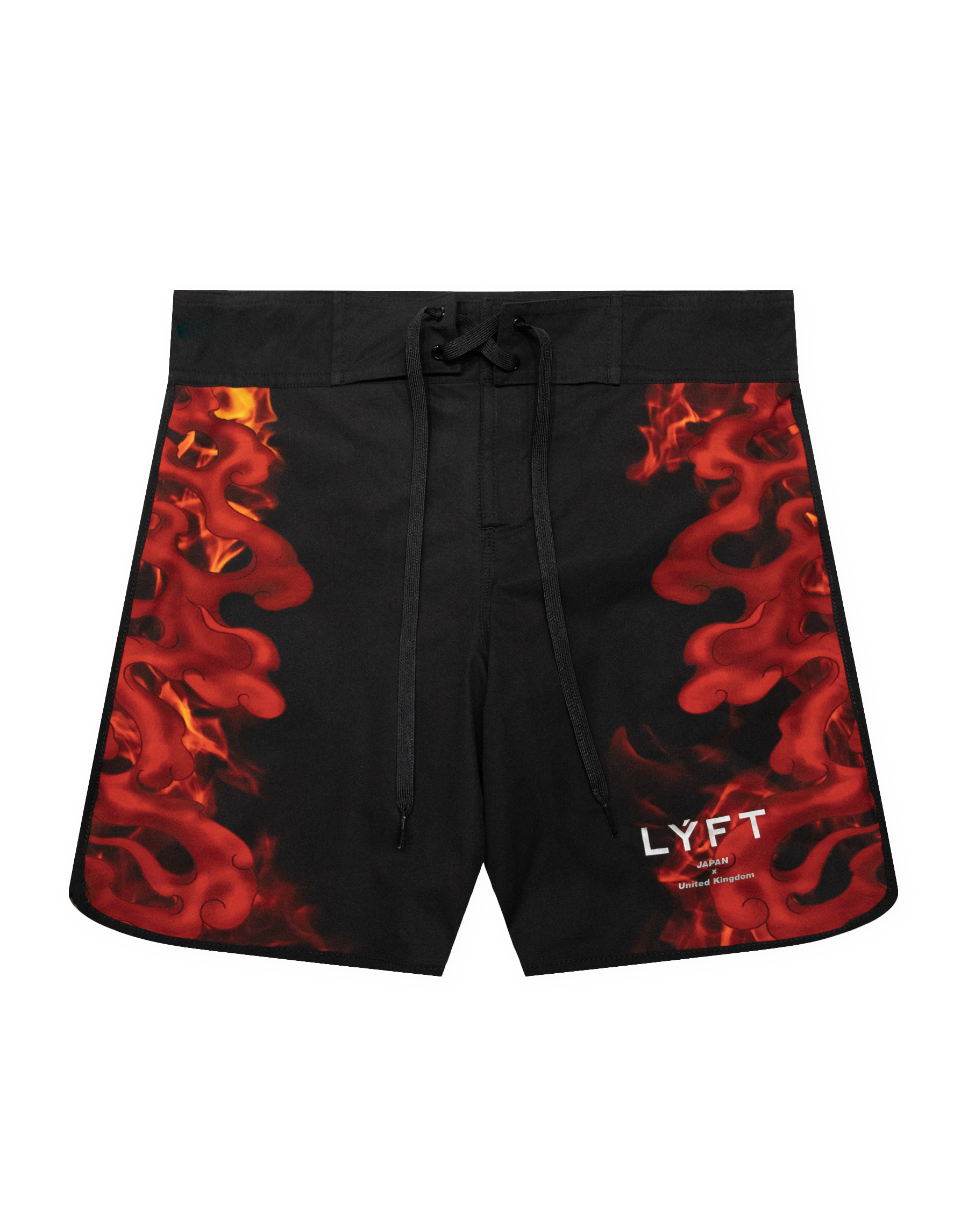 LÝFT Original Graphic Stage Shorts - Junpei Taguchi Type - Black Speci LÝFT Original Graphic Stage Shorts - Junpei Taguchi Type - Black Speci