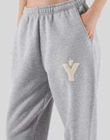 Pile Wappen Sweat Pants - Grey
