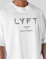 LÝFT Logo Big T-Shirt - White