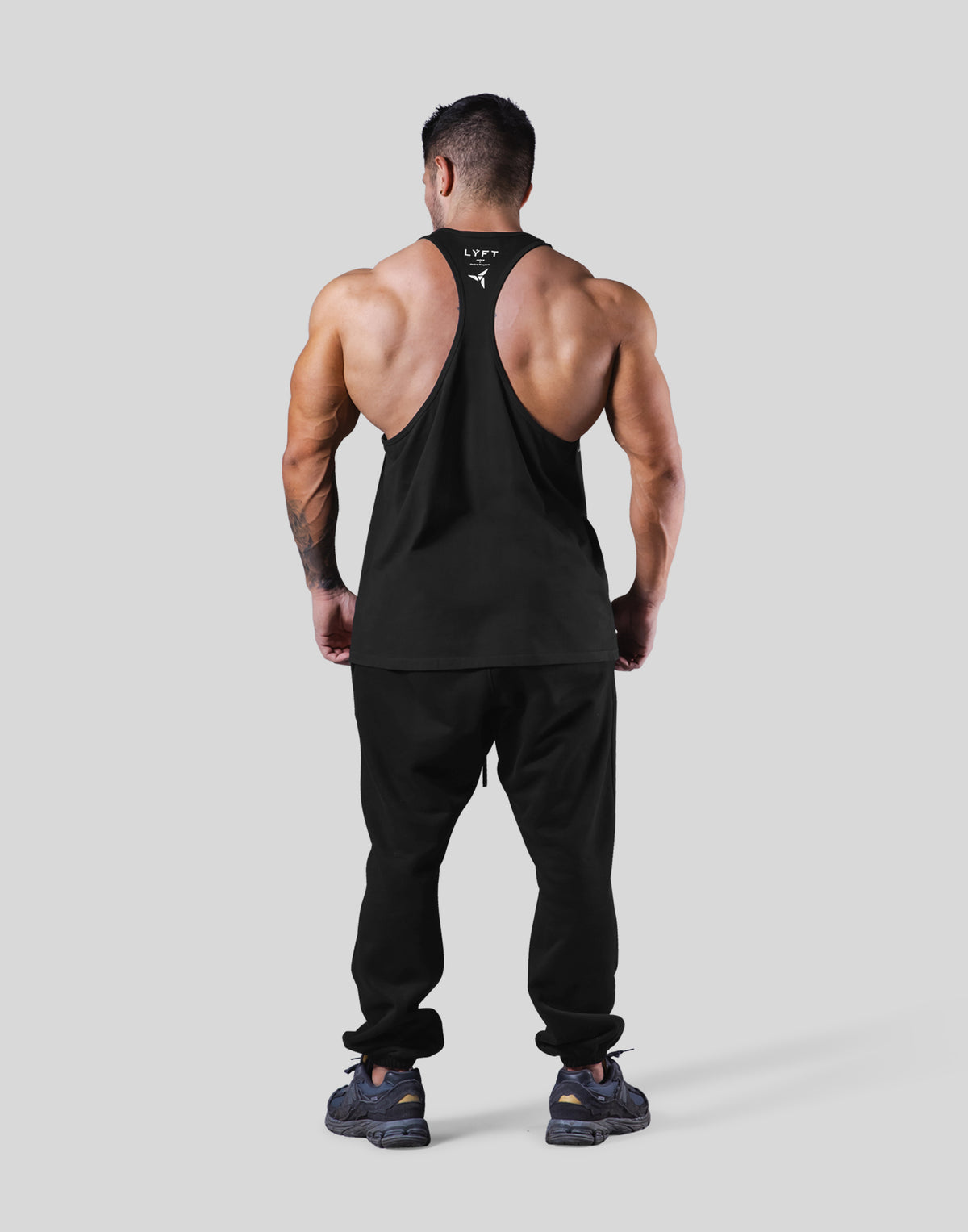 LÝFT × COR Limited Graphic Tanktop - Black