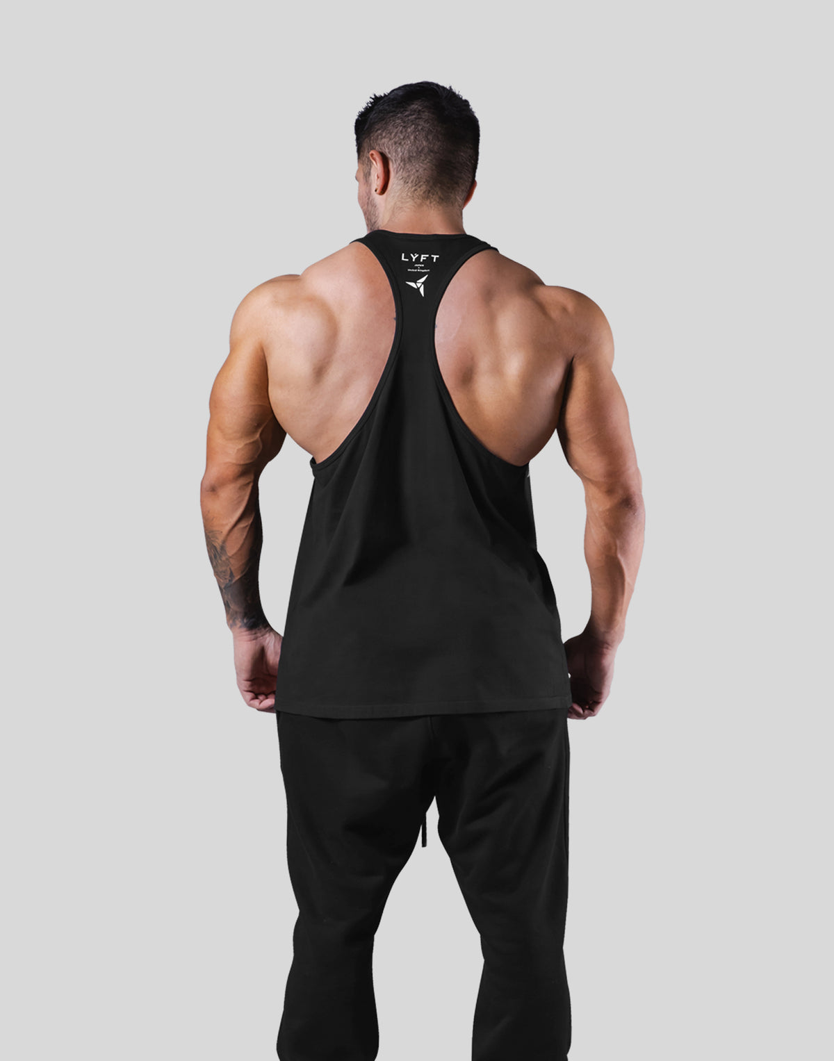 LÝFT × COR Limited Graphic Tanktop - Black