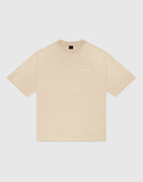LÝFT CLUB Logo Big T-Shirt - Ivory