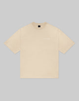 LÝFT CLUB Logo Big T-Shirt - Ivory