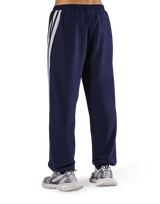 2Line Adjustable Wide Track Pants - Navy