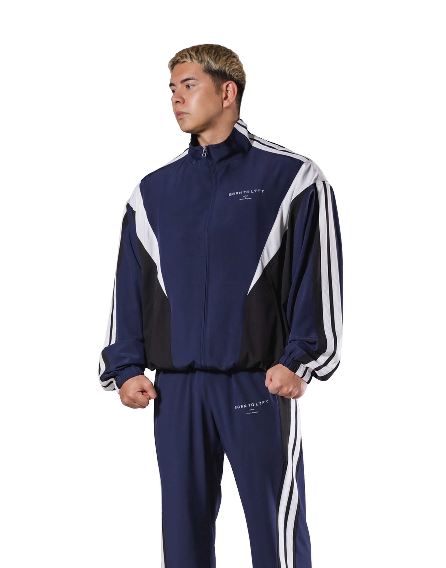 LYFY リフト ジャージ セットアップ 上下 ネイビー S LYFT トラック LYFY リフト ジャージ セットアップ 上下 ネイビー S LYFT トラック