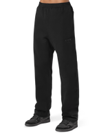 Straight Fit Sweat Pants - Black