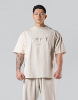 LÝFT Vintage Logo Big T-Shirt - Ivory