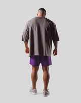 Metal logo Extra Big T-Shirt - D.Grey