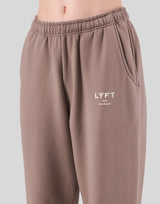 LÝFT Logo Sweat Pants - Beige