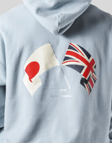 New Flag Oversize Sweat Hoodie - L.Blue