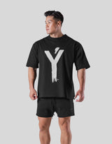 Brush Y Big T-Shirts - Black