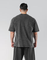 LÝFT Vintage Logo Big T-Shirt - Black