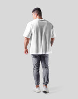 Wing L Logo Big T-Shirt - White