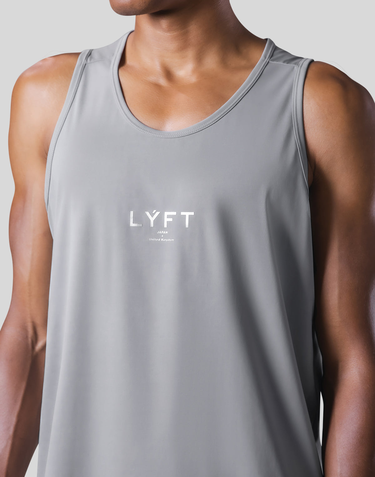 Back Mesh Standard Tanktop - Grey