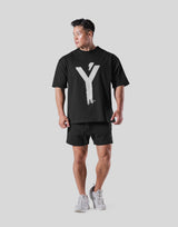 Brush Y Big T-Shirts - Black