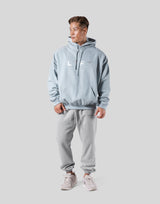 New Flag Oversize Sweat Hoodie - L.Blue