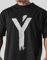 Brush Y Big T-Shirts - Black