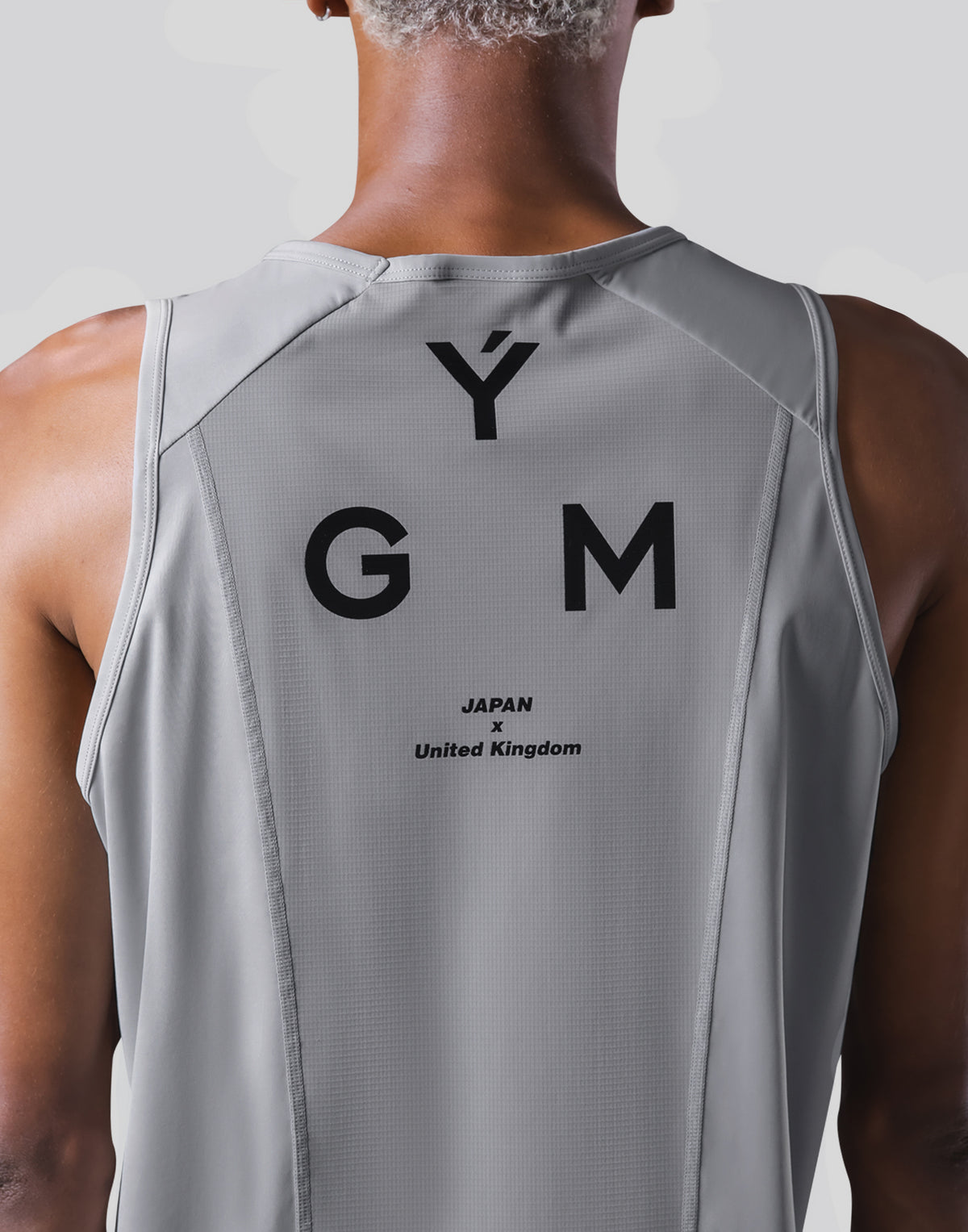 Back Mesh Standard Tanktop - Grey