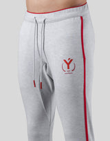 Laurel Y Piping Stretch Pants - Grey