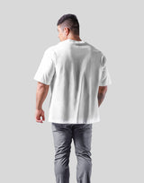 Wing L Logo Big T-Shirt - White