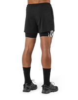 Layered Stretch Shorts - Black Special