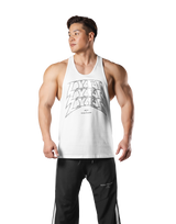 Metal Logo Training Tanktop - White