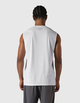 LÝFT Athletic Stretch Mesh Tanktop - White