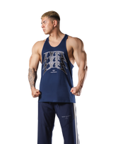 Metal Logo Training Tanktop - Navy