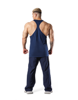 Metal Logo Training Tanktop - Navy