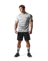 Faded Graphic Slim Fit T-Shirt - White