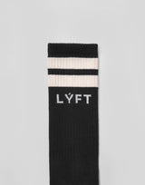 LÝFT 2Line Socks - Black