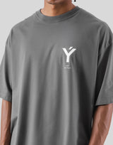 One Point Y Big T-Shirt - D.Grey