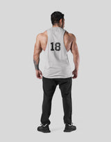 18 Logo Drop Tanktop - Grey