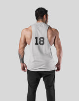 18 Logo Drop Tanktop - Grey