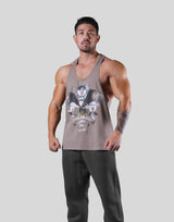 LÝFT × COR Limited Graphic Tanktop - Beige