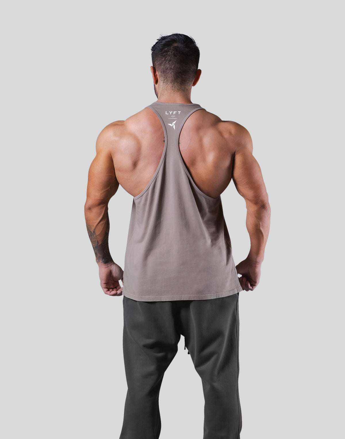 LÝFT × COR Limited Graphic Tanktop - Beige