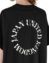 JP × UK Ring Big T-Shirt - Black