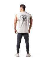 Old English No Sleeve - Ivory