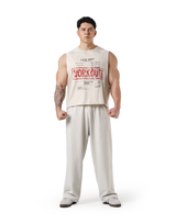 Leg Day Vintage Box Tank Top - Ivory